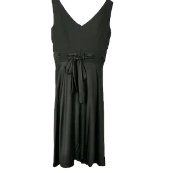 𝅺nwt ANTONIO MELANI TANELLA BLACK SLEEVELESS SLIP‎ DRESS - Picture 4 of 10